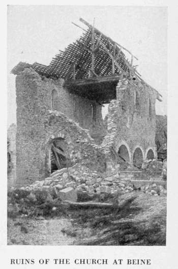 RUINS OF THE CHURCH AT BEINE