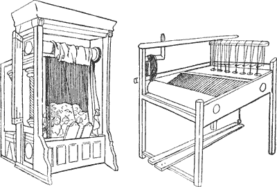 HIGH-WARP LOOM and LOW-WARP LOOM