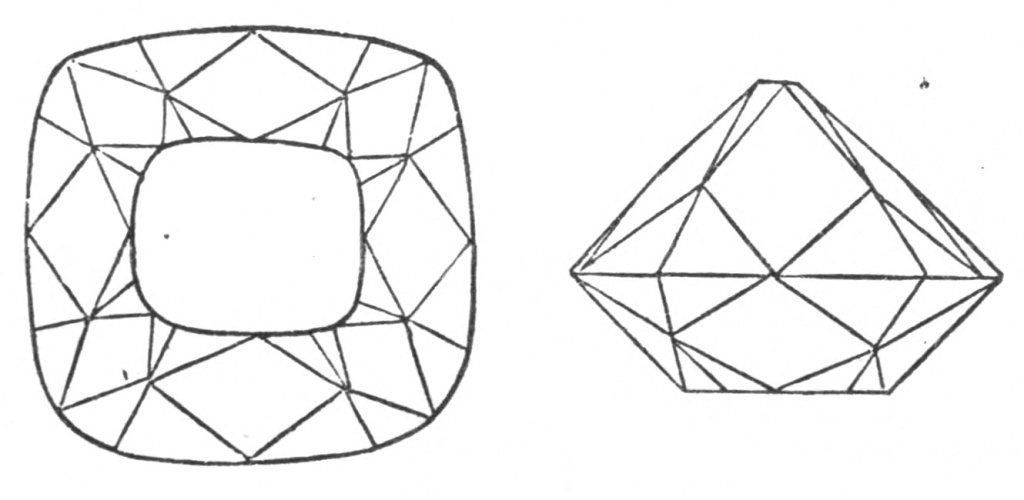 THE REGENT: TOP AND SIDE VIEWS.