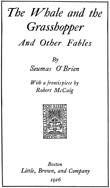 Original Title Page.