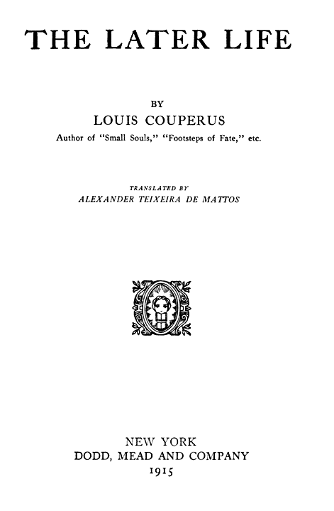 Original Title Page.