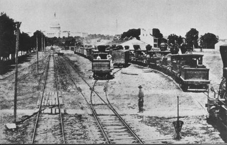 In one year (1864-1865) the Federal Military Railroad, with 365 engines and 4,203 cars, delivered over 5 million tons of supplies to the armies in the field.