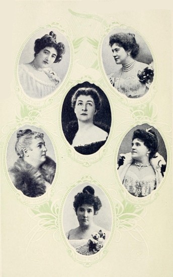 Photographs Copyright by Aimé Dupont and Falk, New York. "STARS OF THE OPERA."