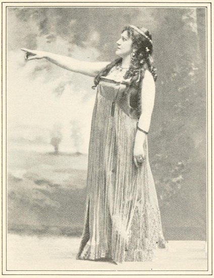 Copyright by Aimé Dupont, N. Y.  Nordica as Aida.