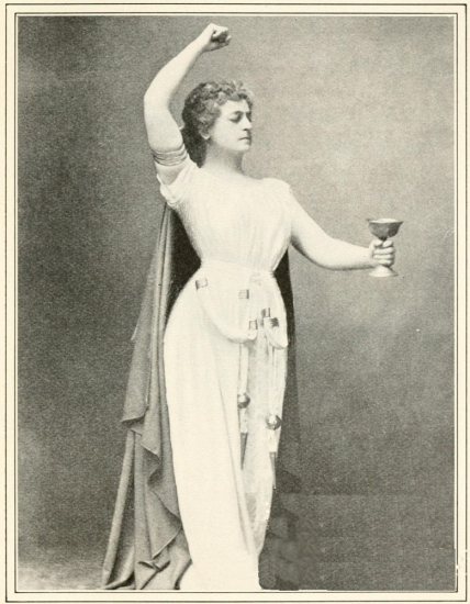 Copyright by Aimé Dupont, N. Y.  Lehmann as Isolde in "Tristan and Isolde."