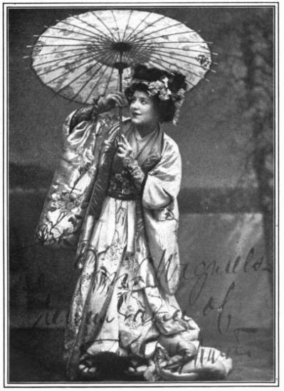 Copyright by Aimé Dupont.  Miss Farrar as "Madame Butterfly"