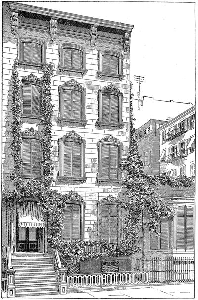 No. 5 West Twenty-second Street, New York, where Morse Lived for Many Years  and Died.