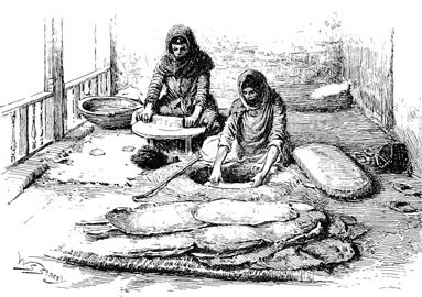 PERSIAN BREAD-MAKING