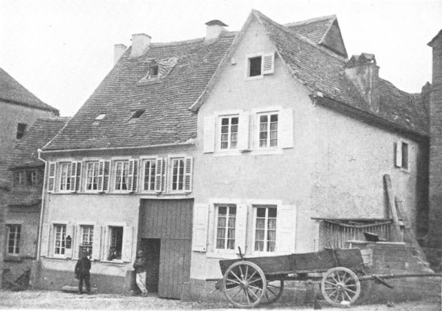 BIRTHPLACE OF OSCAR S. STRAUS OTTERBERG, RHENISH BAVARIA