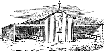 Sheep-Barn with Sheds