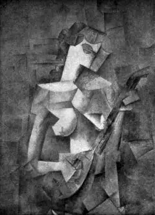 FEMME A LA MANDOLINE BY PICASSO