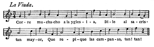 Music: La Viuda.