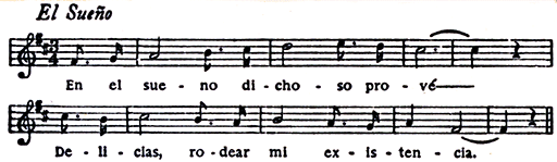 Music: El Sueño.