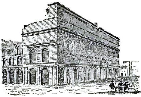 FIGURE 134. EXTERIOR OF THEATER AT ORANGE