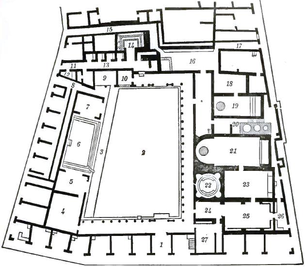 FIGURE 175. THERMAE AT POMPEII