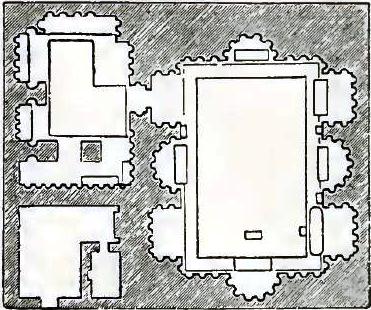 FIGURE 201. GROUND PLAN OF COLUMBARIUM OF LIVIA