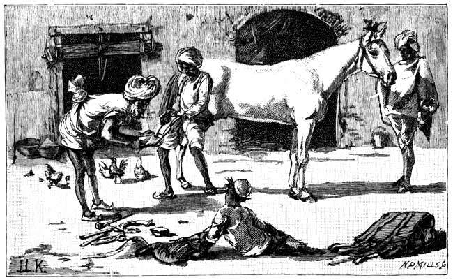 AN INDIAN FARRIER