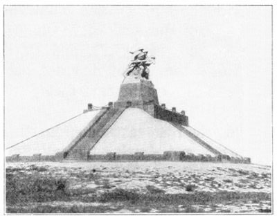 HUGE STONE MONUMENT TO SOLDIERS