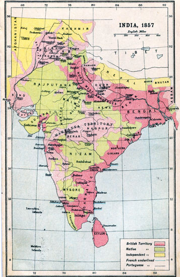 India, 1857