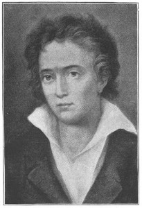 Portrait of Percy Bysshe Shelley