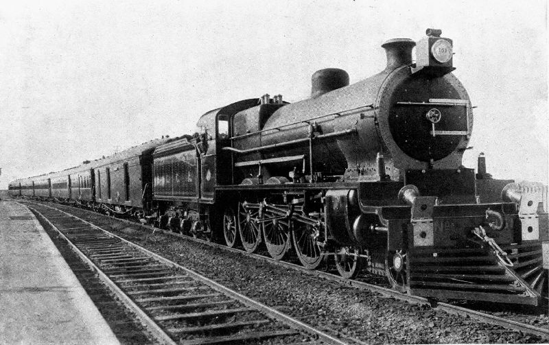 THE ROSARIO EXPRESS, CENTRAL ARGENTINE RAILWAY.