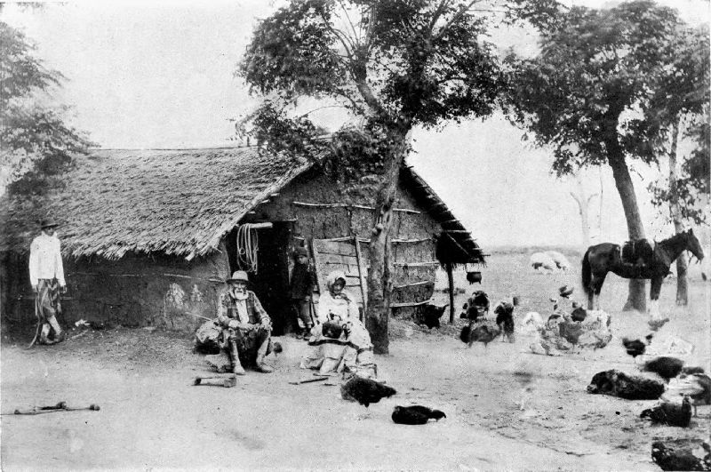 A GAUCHO AND HIS FAMILY.