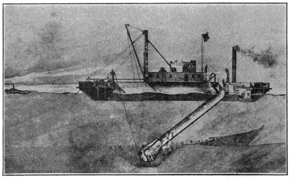 Submarine dredging