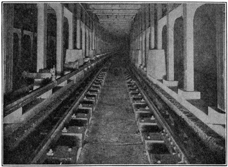 Subway showing third rail