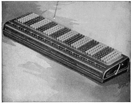 Largest existing adding machine