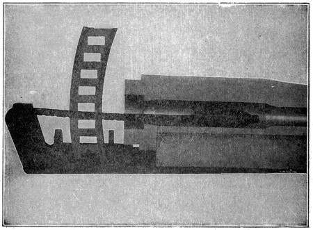 Chain rammer loading shell