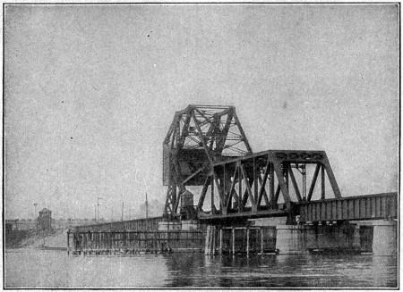 Same bascule bridge, closed