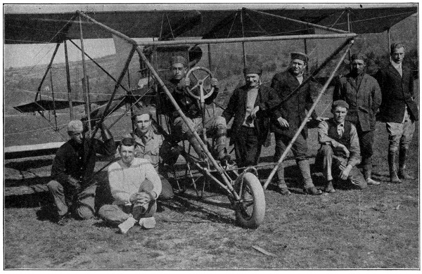 Prominent air-men posing