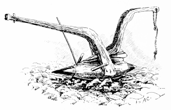 WOODEN PLOUGH-SHARE  (As still commonly used.)