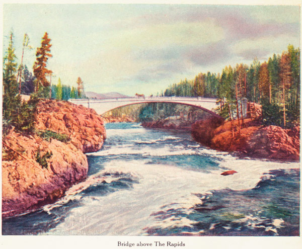 Bridge above The Rapids