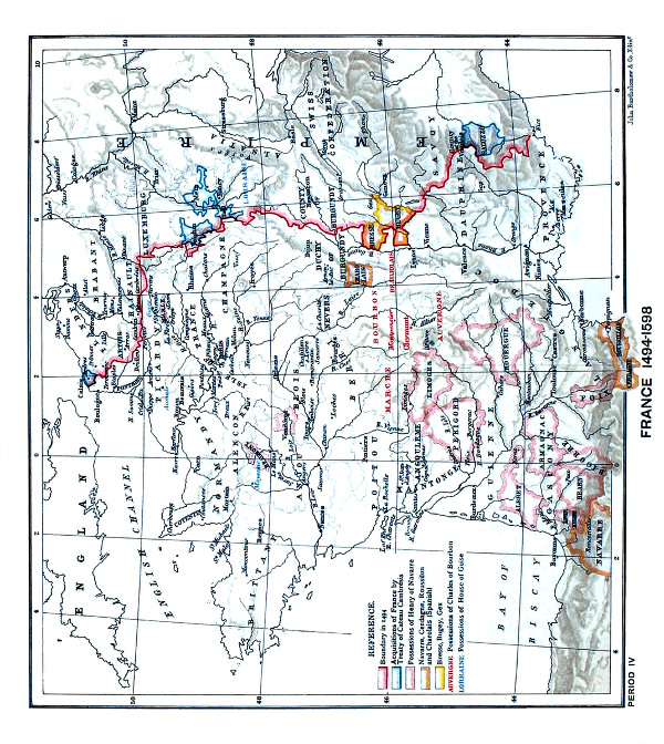 FRANCE 1494–1598.