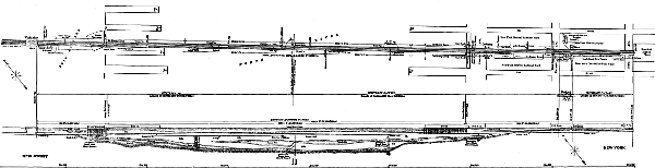 Plan and Profile of Sections Gy East, Gy Supplememtary, Gy West, and Gj