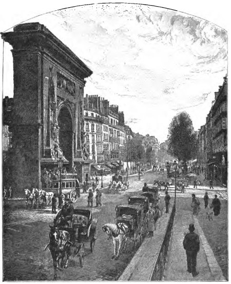 BOULEVARD AND PORTE SAINT-DENIS.