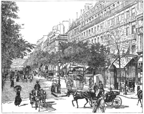 THE BOULEVARD MONTMARTRE.