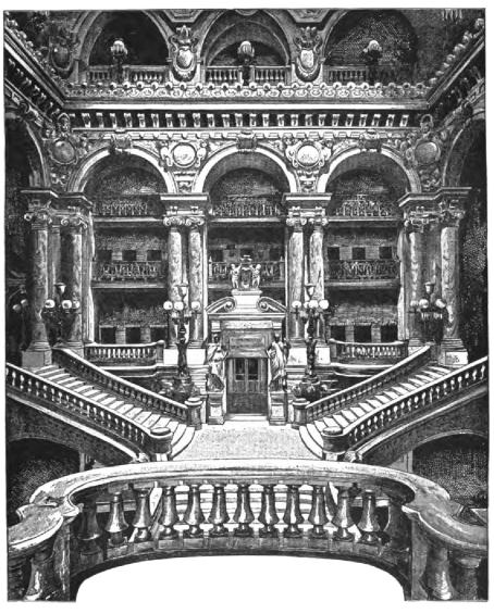 THE STAIRCASE OF THE OPERA HOUSE.