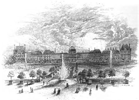 THE TUILERIES IN THE EIGHTEENTH CENTURY.