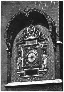 THE CLOCK OF THE PALAIS DE JUSTICE.