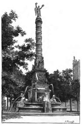 THE PALMIER FOUNTAIN, PLACE DU CHÂTELET.