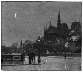 NOTRE DAME, FROM THE PONT SAINT-LOUIS.