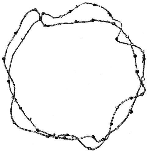 Fig. 438.—Two-strand medicine cord (Apache).