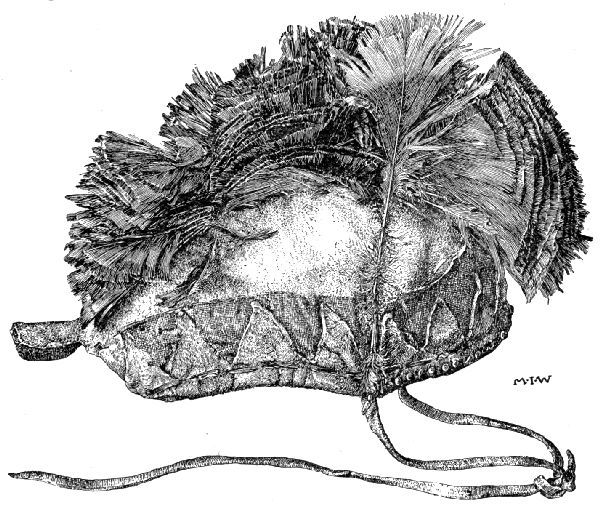 Fig. 440.—Apache war bonnet.