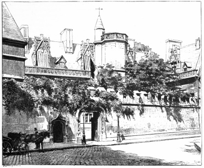 ENTRANCE TO THE CLUNY MUSEUM, RUE DU SAMMERARD.