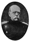 PRINCE BISMARCK.  (From a Photograph by Loescher and Petsch.)