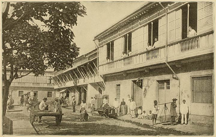 Square of Cervantes, in New Manila