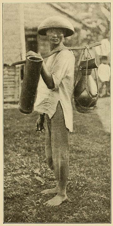 A Milkman on His Rounds.