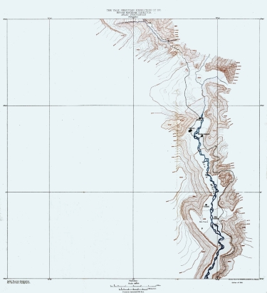 THE YALE PERUVIAN EXPEDITION OF 1911  HIRAM BINGHAM DIRECTOR  APLAO QUADRANGLE